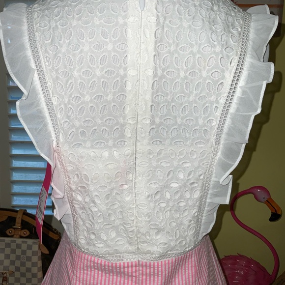 Lilly Pulitzer NWT Maya Shift Dress Pink Tropics Seersucker Size 00,0,2,12,16 - Picture 11 of 16